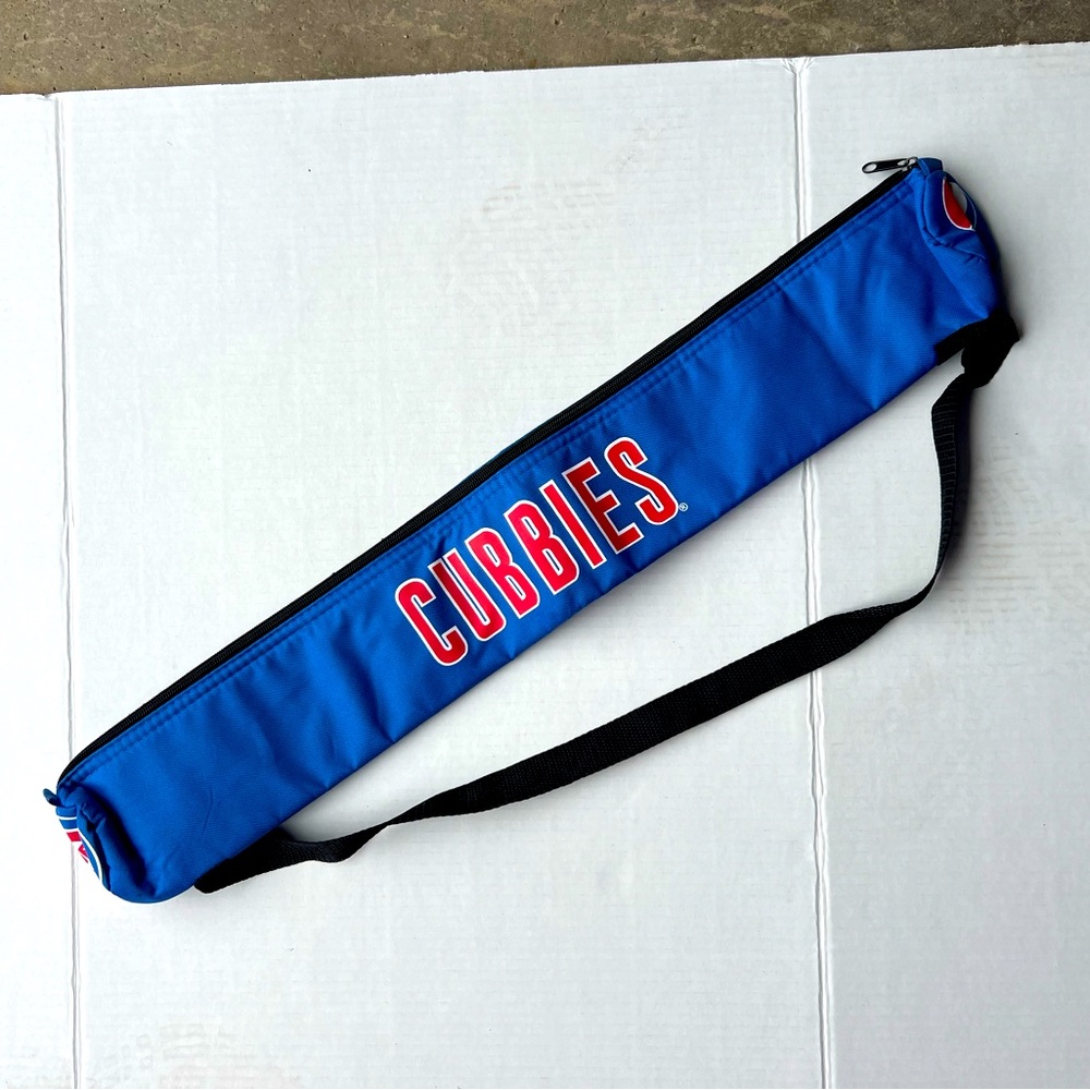 Chicago Cubs Insulated Beverage Cooler Bag MLB Blue Tailgate Drink Carrier